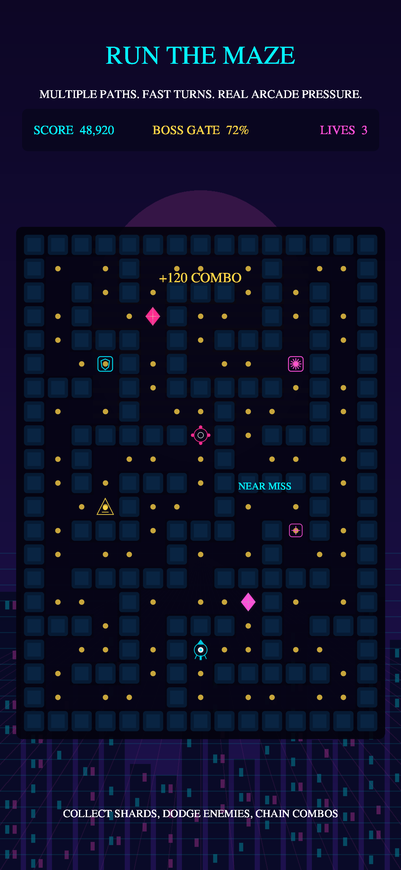 Neon Maze Rush screenshot 3