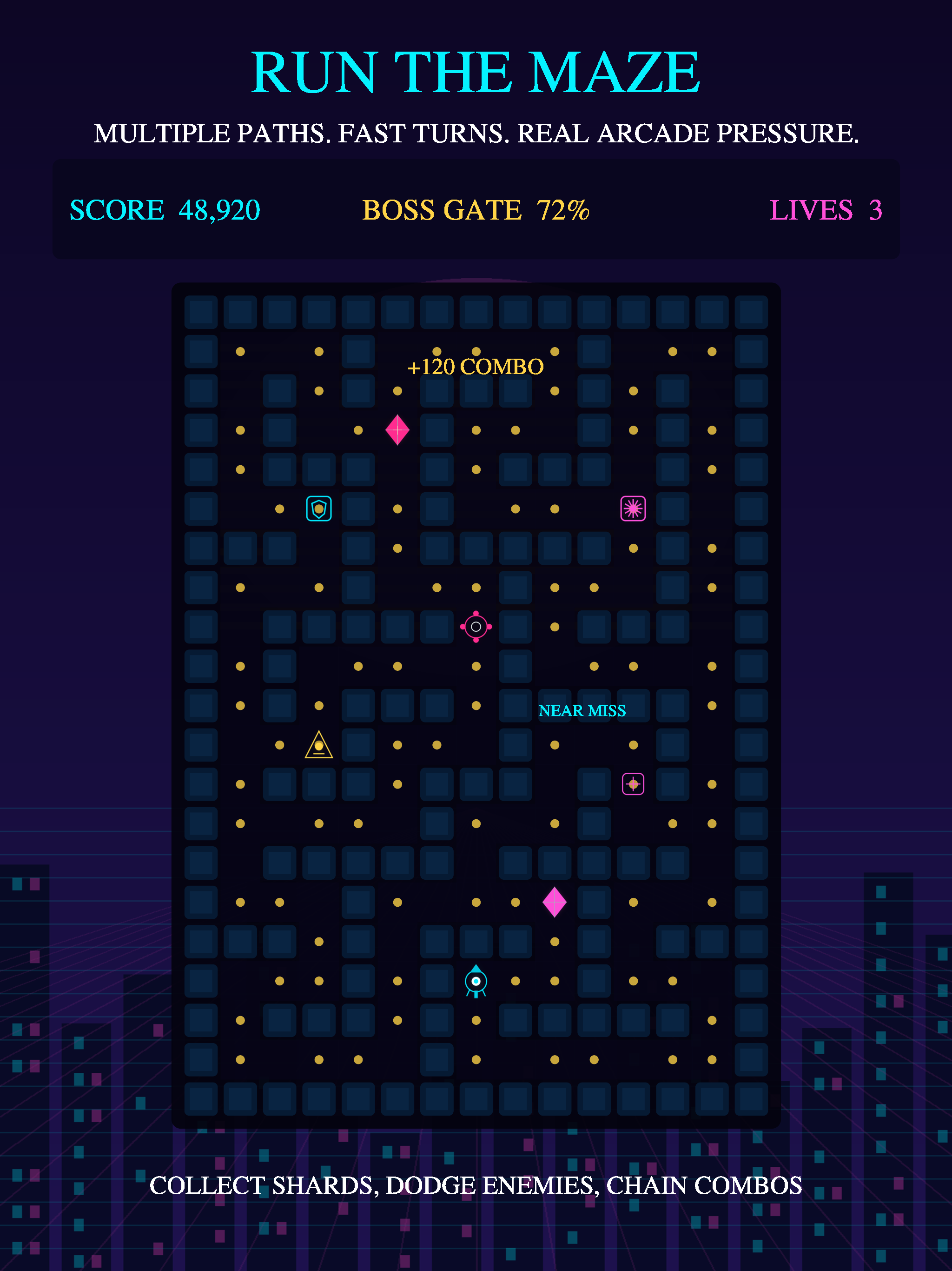 Neon Maze Rush screenshot 4